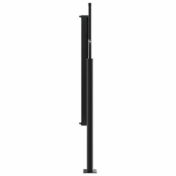 Прибираща се странична тента, таупе, 100x300 см