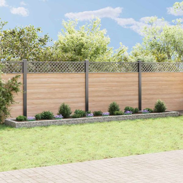 Габион повдигната леха, поцинкована стомана, 600x100x20 cм