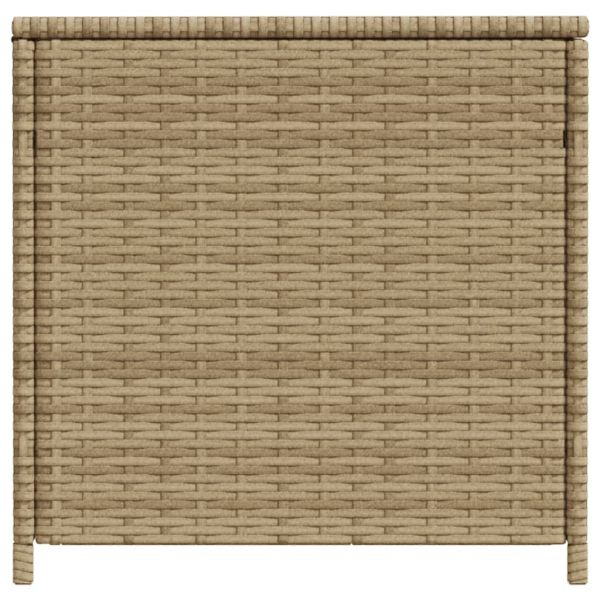 Градински сандък за съхранение, микс бежово, 469 л, полиратан