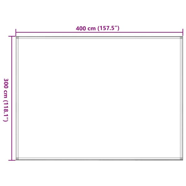 Килим за палатка, 300x400 см, таупе