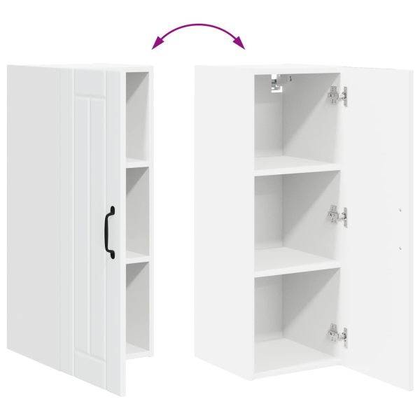 Стенен шкаф LUCCA 2 pcs Бяло 30 x 31 x 80 см
