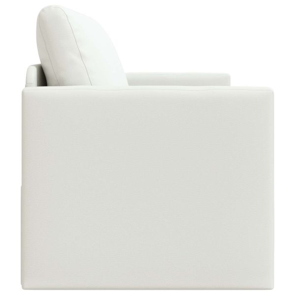 Диван легло 110cm Бяло Изкуствена