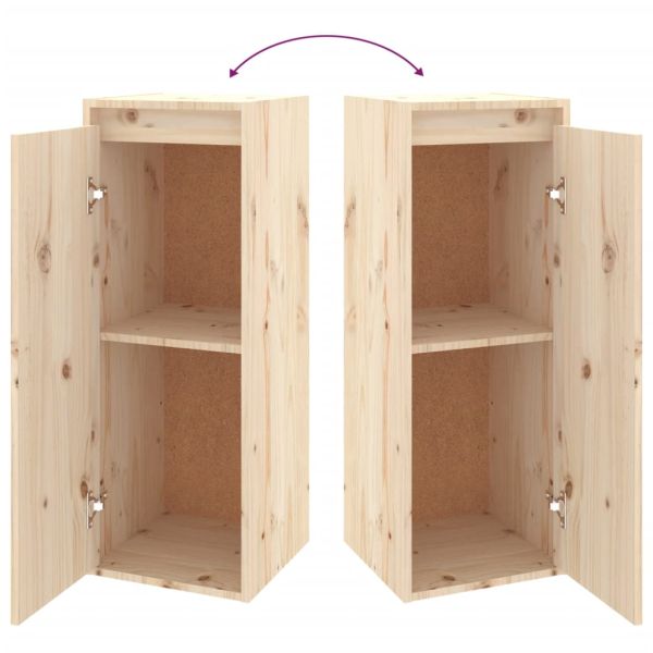 ТВ шкафове, 5 бр, бор масив