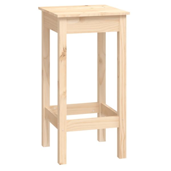 Бар комплект от 9 части, масивна борова дървесина