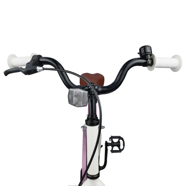 Детски Велосипед 18 инча за 5-7 години Бяло