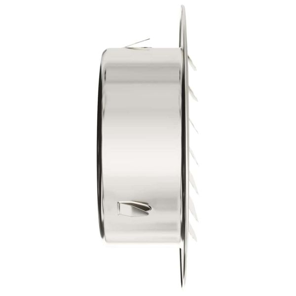 Предпазители за въздушна вентилация 4 pcs Сребрист 100 mm