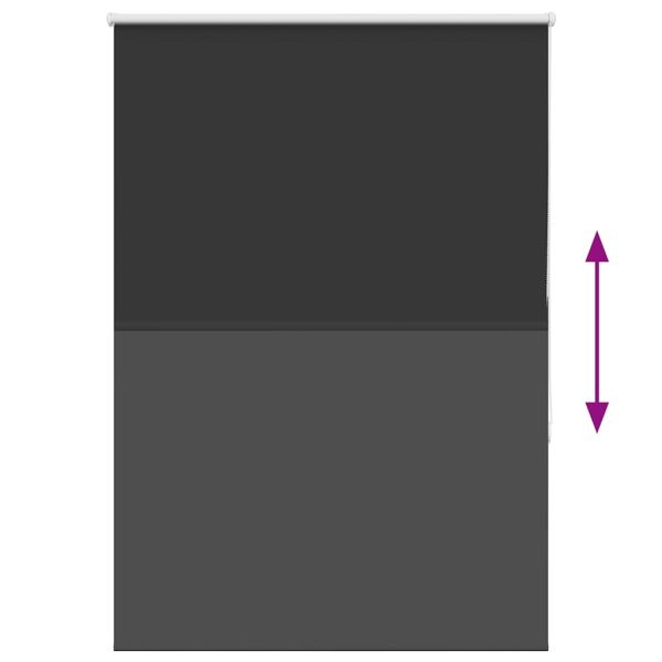 Ролетна щора Blackout Black 95x130 cm Ширина на плата 90,7 cm