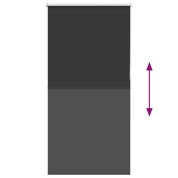 Ролетна щора Blackout Black 75x150 cm Ширина на плата 70,7 cm