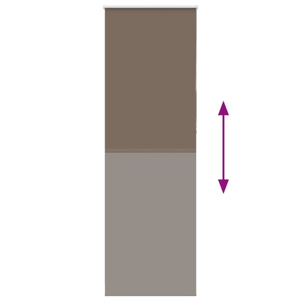 Ролкова щора Blackout Кафе 80x210 см Ширина на плата 75,7 см