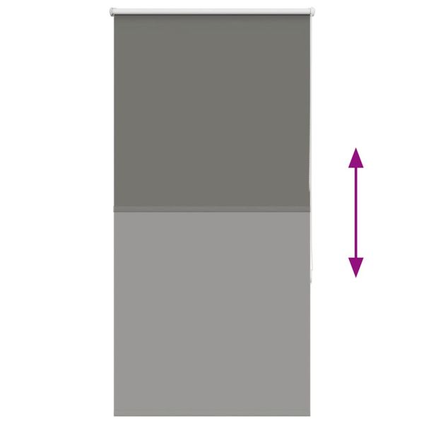 Ролкова щора Blackout Сив 65x130 cm Ширина на плата 60,7 cm