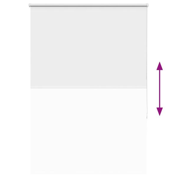 Ролкова щора Blackout бял 90x150 см Ширина на плата 85,7 см