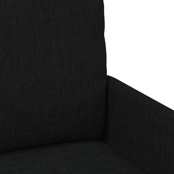 Комплекти дивани 3 pcs Черно 115 x 56 x 80 см Шперплат