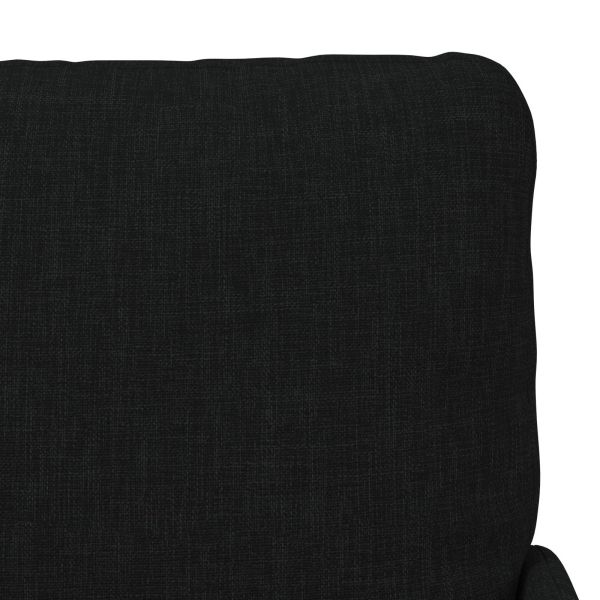 Комплекти дивани 3 pcs Черно 115 x 56 x 80 см Шперплат