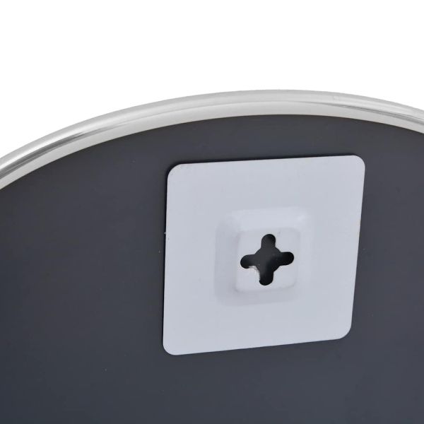 Стенно огледало сребро 40x30 см