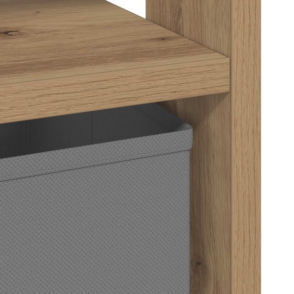 Нощно шкафче 2 pcs Дъб 41 x 40 x 45 см Инженерно дърво