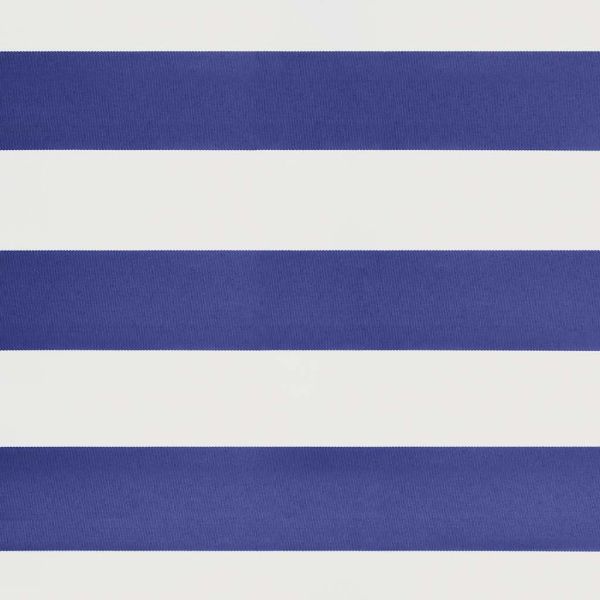 Автоматично прибираща се тента, синьо и бяло, 3x2,5 м