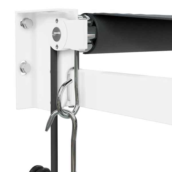 Автоматично прибираща се тента, антрацит, 3x2,5 м