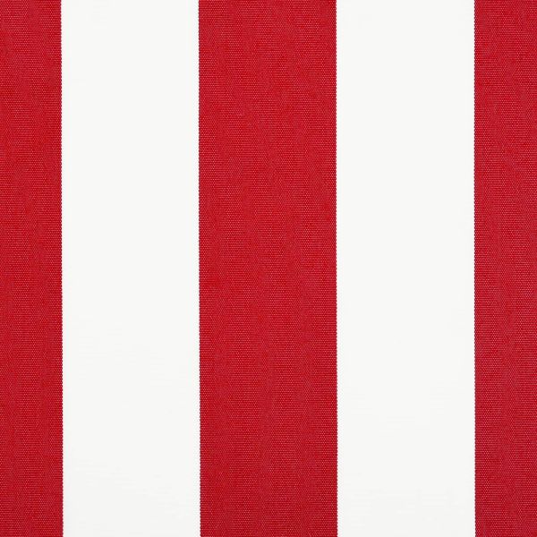 Сгъваем навес Червено и бяло 350 x 250 cm Полиестер и алуминий