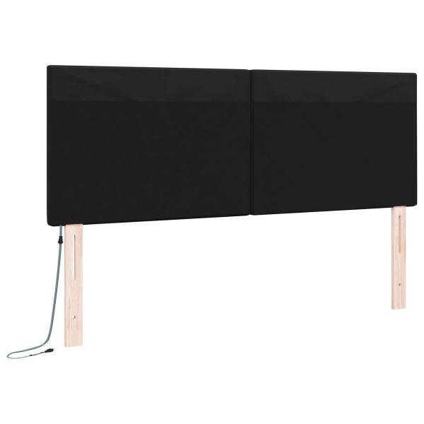 LED глава Черно 160 cm Изкуствена