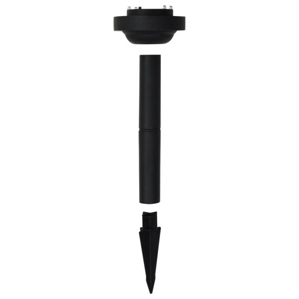 Външни соларни лампи 4 бр LED сферични 30 см RGB