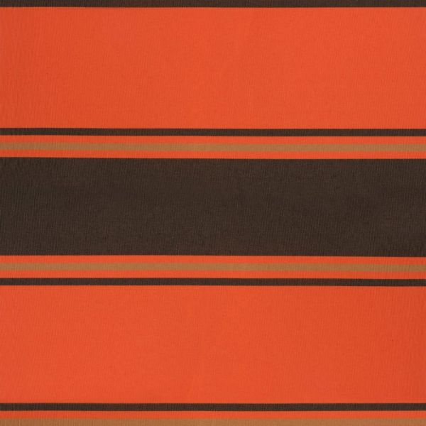 Прибираща се тента оранжево и кафяво 3x2,5 м плат и алуминий