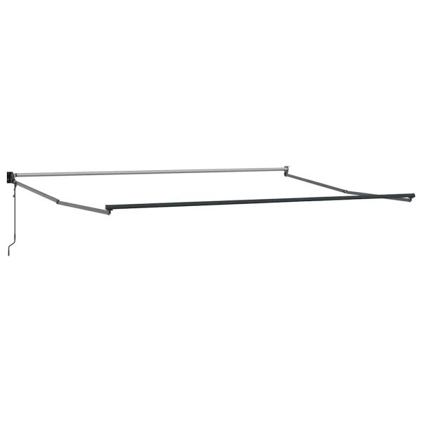 Автоматично прибираща се тента, бордо, 400x300 см