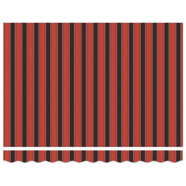 Сгъваем навес Оранжево и кафяво 300 x 250 cm