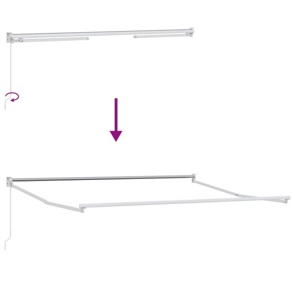 Сенник Жълт и оранжев 350 x 250 x 165 см Полиестер