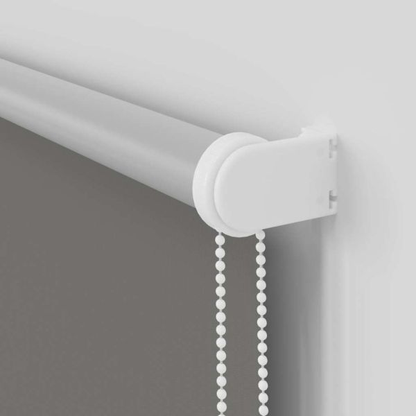 Ролкова щора Blackout Сив 135x130 cm Ширина на плата 131,6cm