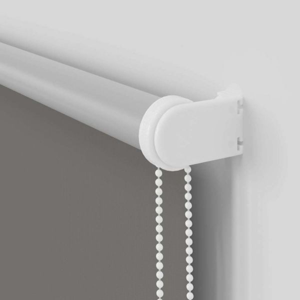 Ролкова щора Blackout Сив 130x150 cm Ширина на плата 126,6cm