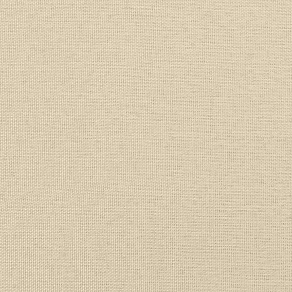 Боксспринг легло с матрак, кремаво, 120x190 см, плат