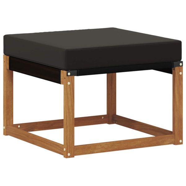 Комплект дивани за открито 9 бр. Естествено и черно