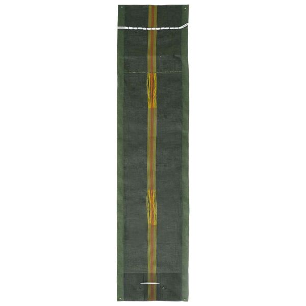 Торби с пясък 100 бр. Тъмен зелен 100 x 25 cm HDPE