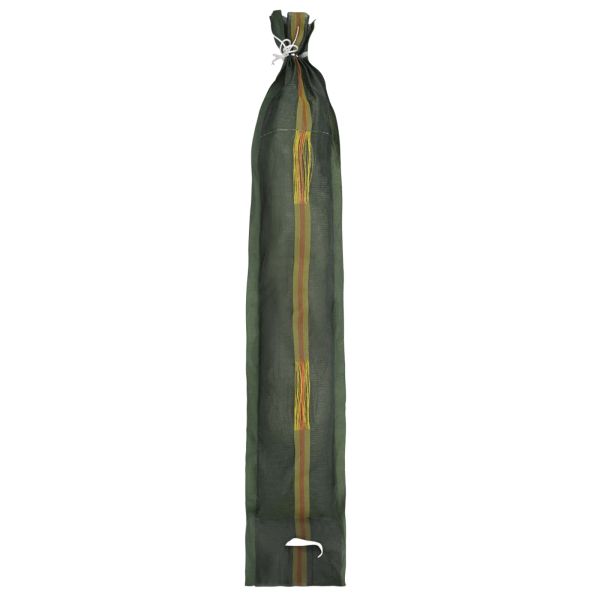 Торби с пясък 100 бр. Тъмен зелен 100 x 25 cm HDPE