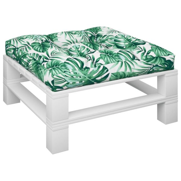 Палетна възглавница, на листа, 80x80x12 см, текстил