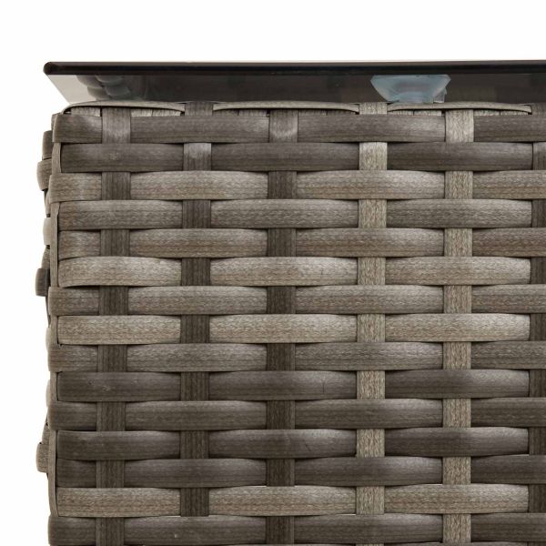 Градински Софа Комплект с възглавница 2 pcs полиратан