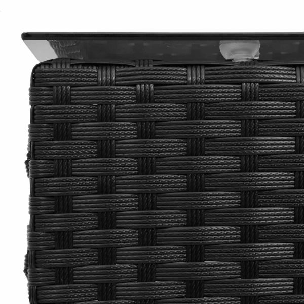 Градински Софа Комплект с възглавница 2 pcs полиратан