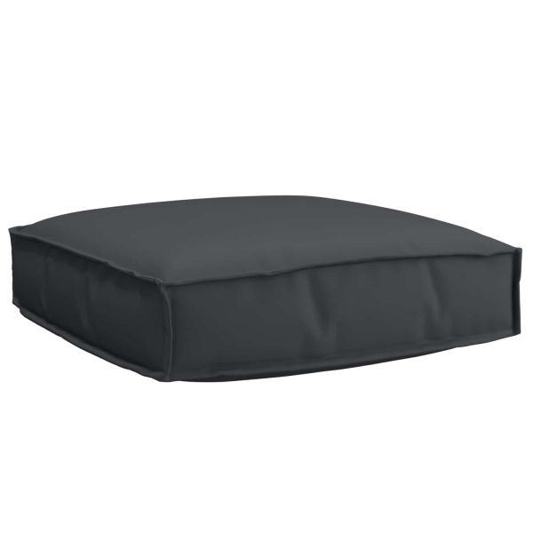Възглавница Черно 60 x 60 x 12 cm Оксфордска тъкан