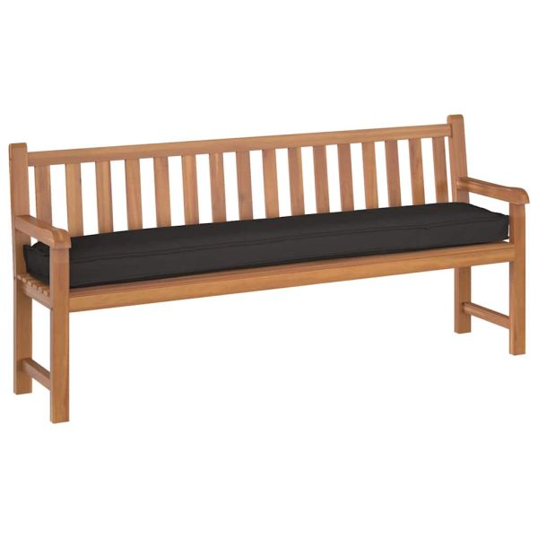 Възглавница за палети Черно 200 x 40 x 8 см Оксфордска тъкан