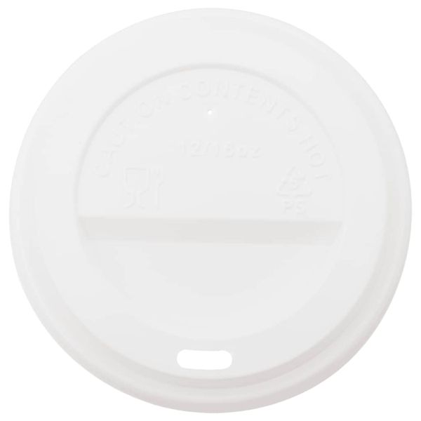 хартиени чаши за кафе с капачки 1000 бр. 16oz 400ml