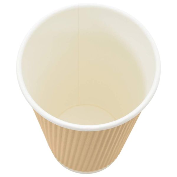 хартиени чаши за кафе с капачки 1000 бр. 16oz 400ml