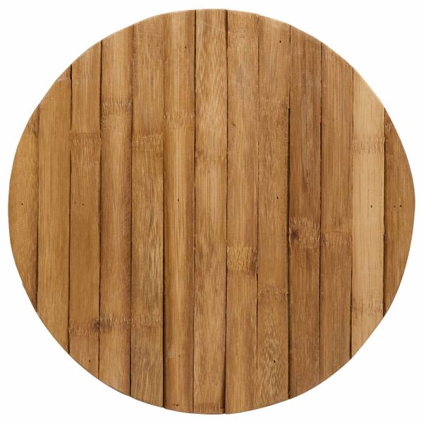 Градински стол Светло кафяво Ø 38 x 42 см Бамбук