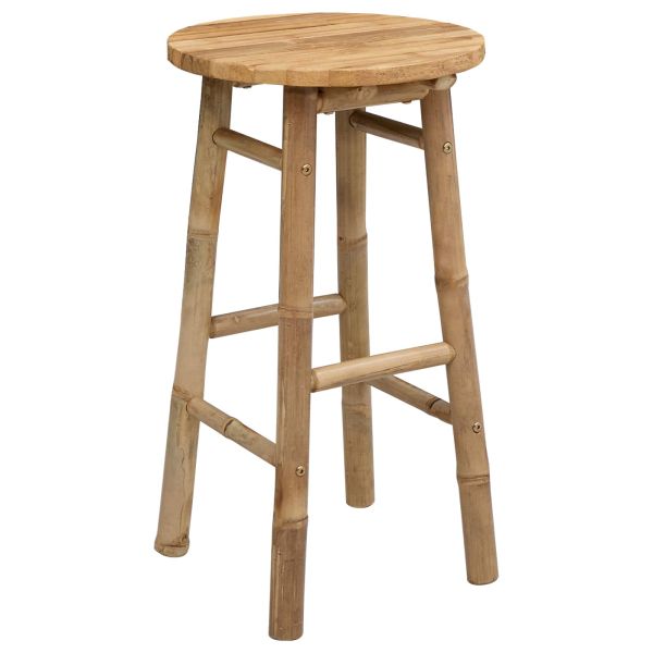 Градински стол Естествен Ø 38 x 68 см Бамбук