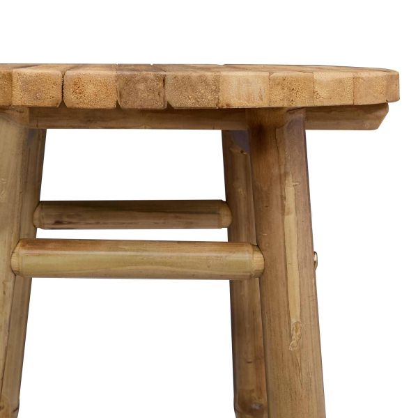 Градински стол Естествен Ø 38 x 68 см Бамбук