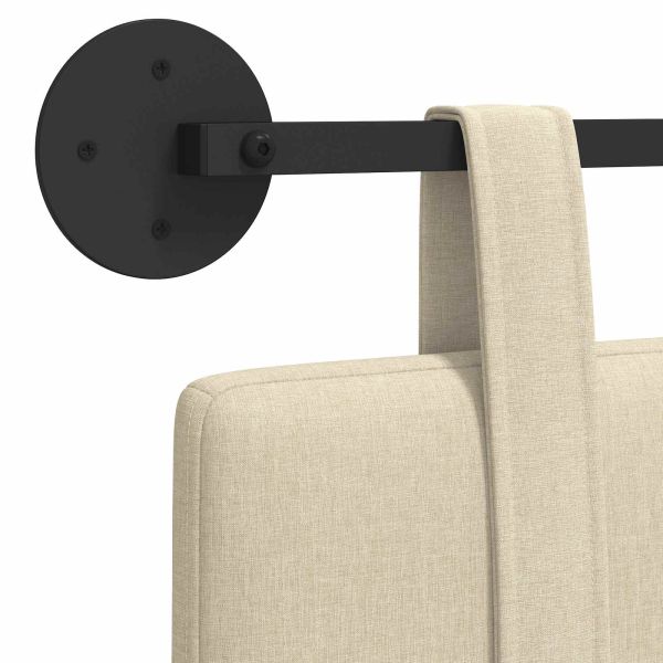 Табла за легло висяща Крем Текстил