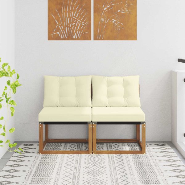 2 Брой Външен среден диван