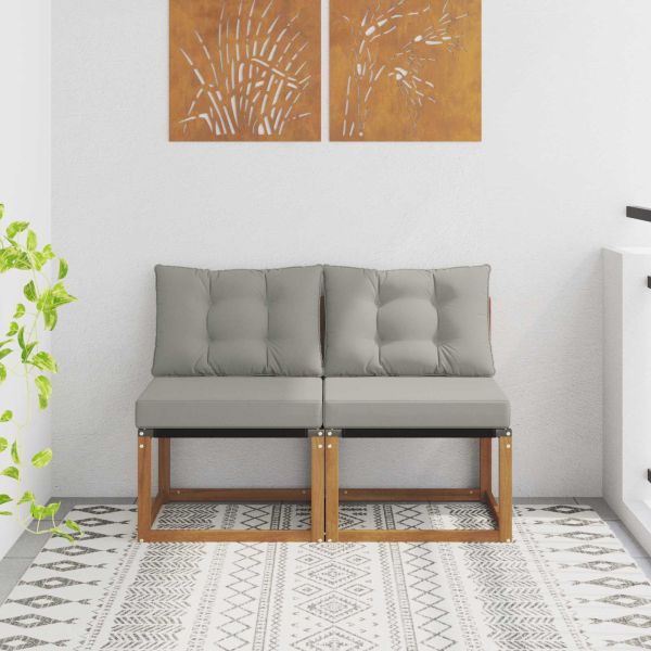 2 Брой Външен среден диван