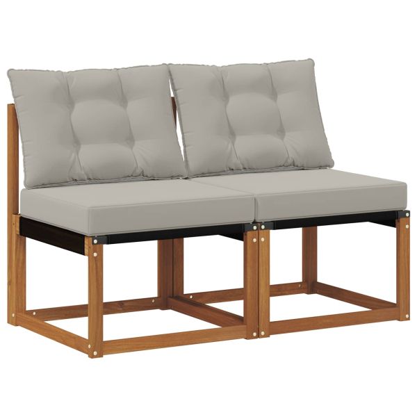 2 Брой Външен среден диван