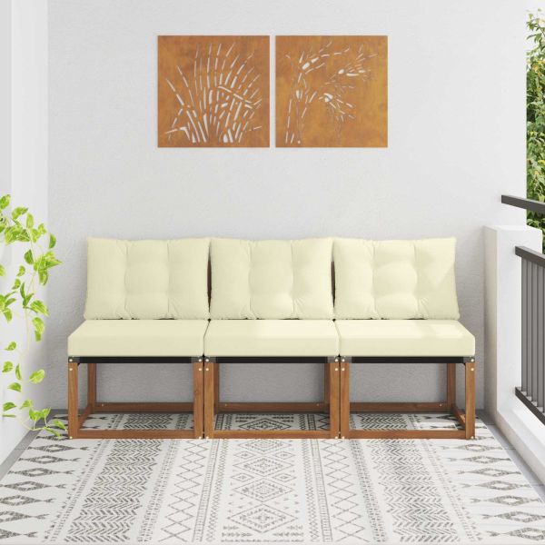 3 Брой Външен среден диван