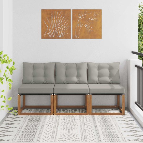 3 Брой Външен среден диван